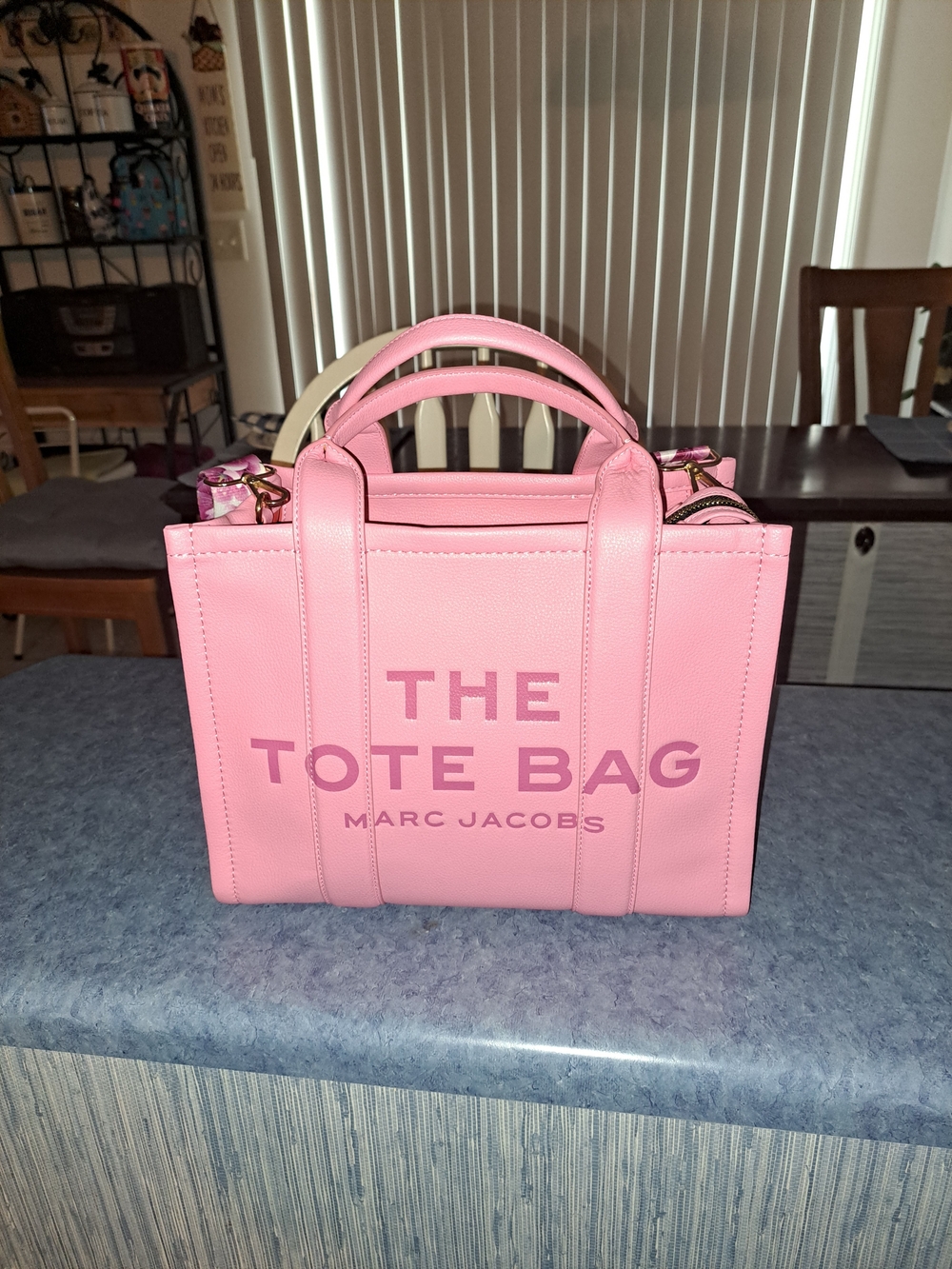 Marc Jacobs Pink 'The Tote Bag' Small Top-Handle Tote